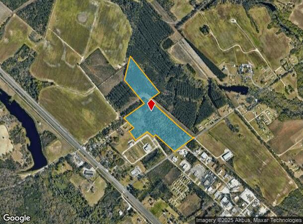 122 Palmetto Rd, Darlington, SC Parcel Map