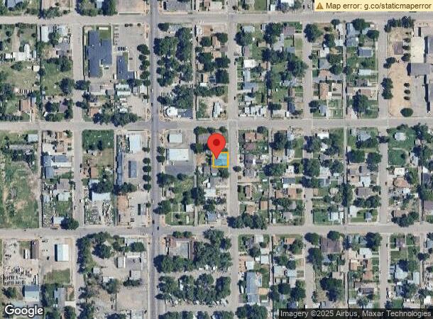  2505 Poplar St, Pueblo, CO Parcel Map