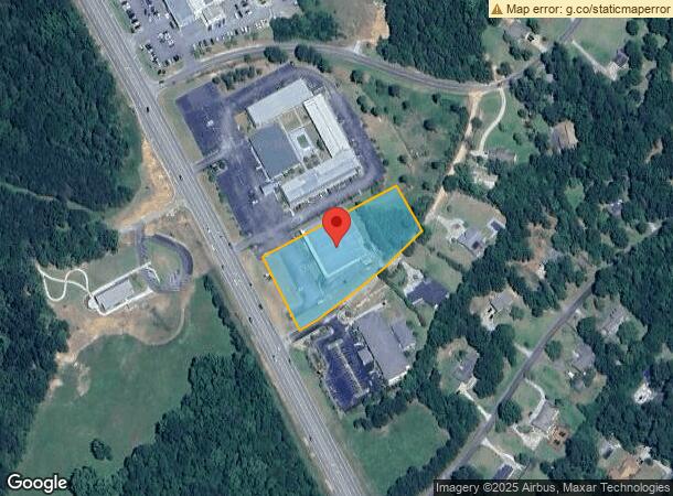  2623 N Columbia St, Milledgeville, GA Parcel Map