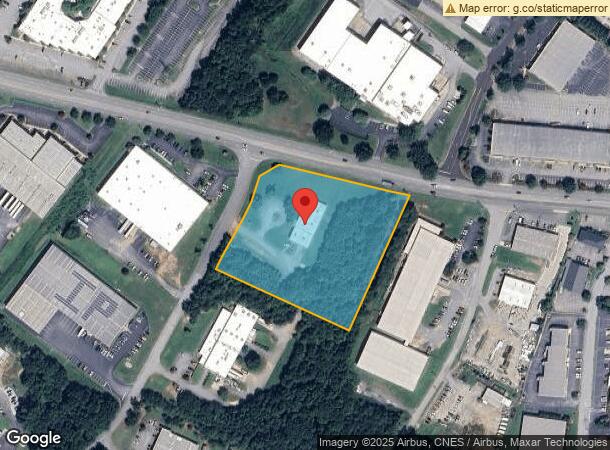  186 Commerce Ctr, Greenville, SC Parcel Map