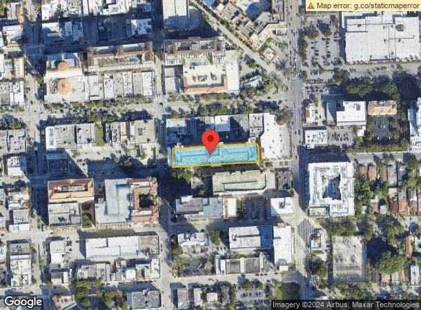  1 Andalusia Ave, Coral Gables, FL Parcel Map