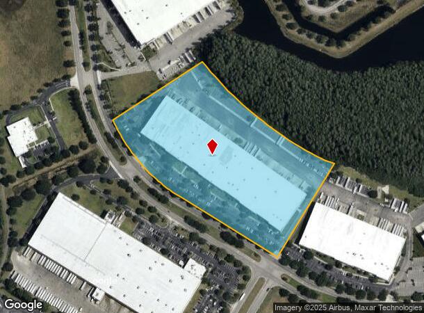 2487 Tradeport Dr, Orlando, FL Parcel Map
