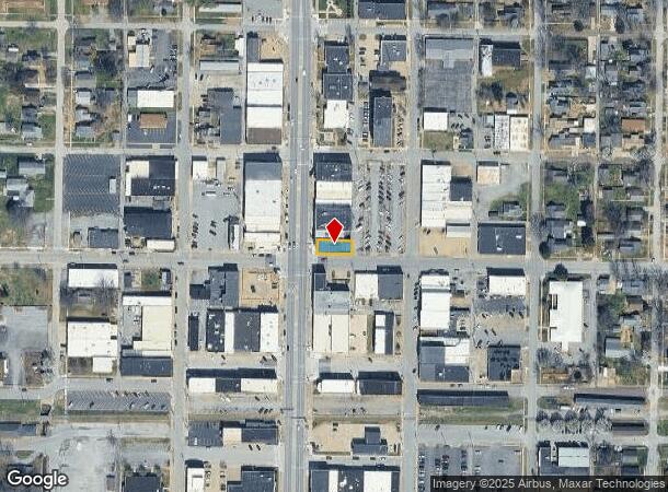  105 E Monroe St, Herrin, IL Parcel Map