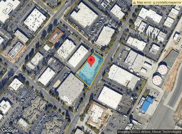  3175 Airway Ave, Costa Mesa, CA Parcel Map