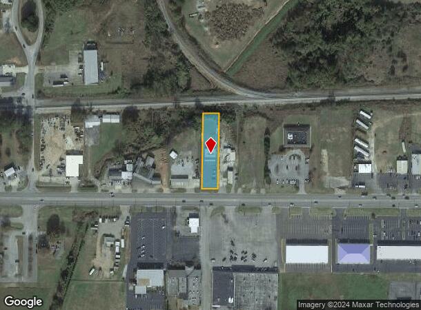  1631 Hamric Dr E, Oxford, AL Parcel Map