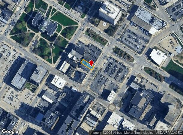 417 N Huron St, Toledo, OH Parcel Map