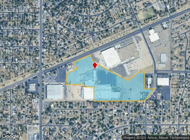 3701 Plains Blvd, Amarillo, TX Parcel Map