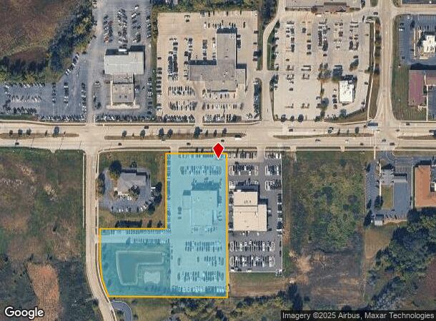 2617 W Washington St, West Bend, WI Parcel Map