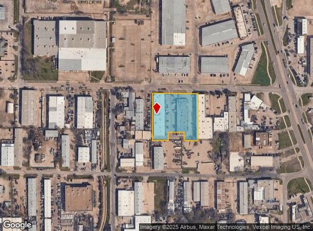  2526 Joe Field Rd, Dallas, TX Parcel Map