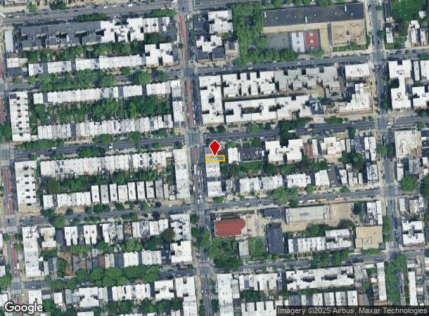  1059 Nostrand Ave, Brooklyn, NY Parcel Map