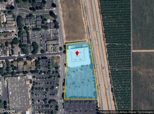  437 N Orchard Ave, Ukiah, CA Parcel Map