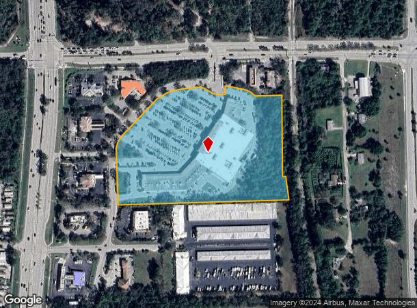  21301 S Tamiami Trl, Estero, FL Parcel Map