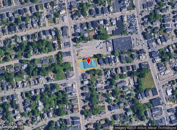  736 Warren Ave, Brockton, MA Parcel Map