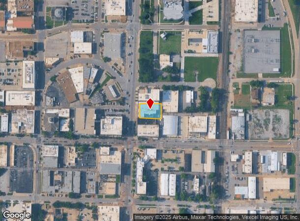  1112 N Broadway Ave, Oklahoma City, OK Parcel Map