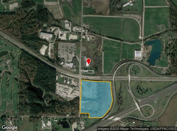  8989 Lake Rd, Seville, OH Parcel Map