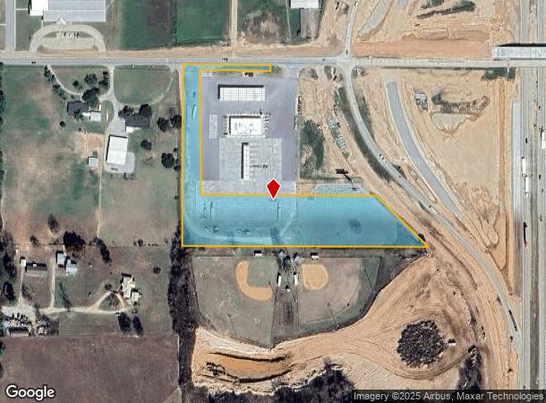 11747 Hide-A-Way Rd, Thackerville, OK Parcel Map