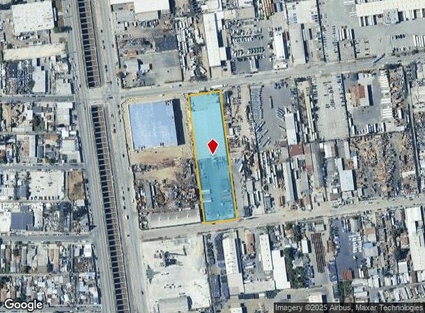 400 E Weber Ave, Compton, CA Parcel Map