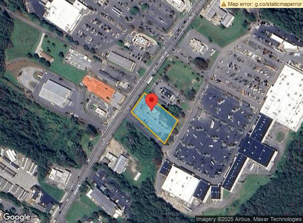  1225 Burkemont Ave, Morganton, NC Parcel Map