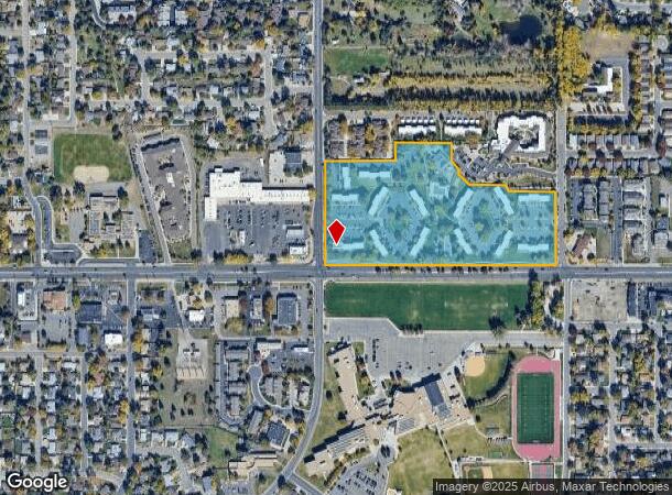 6402 Simms St, Arvada, CO Parcel Map