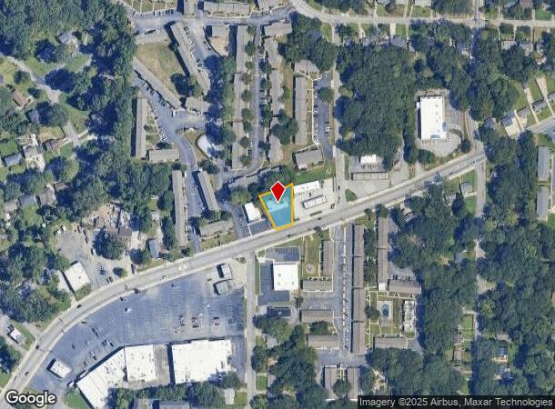  3071 Washington Rd, Atlanta, GA Parcel Map