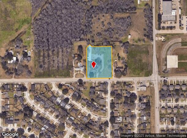  4801 W Orange St, Pearland, TX Parcel Map