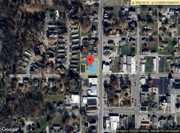  704 Main St, Hope, IN Parcel Map