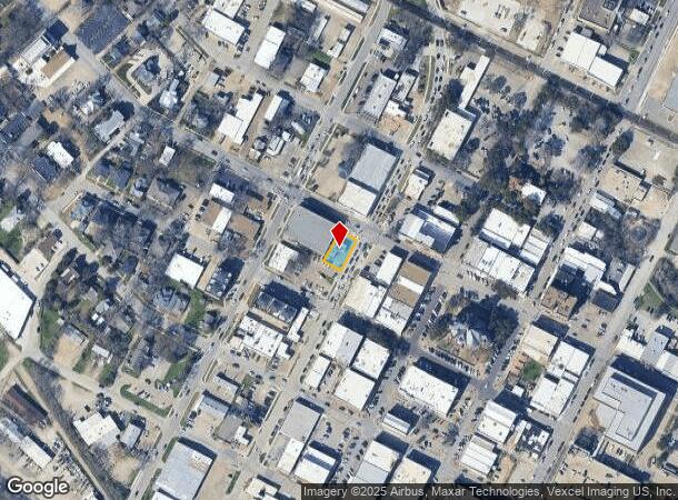  100 S Elm St, Waxahachie, TX Parcel Map