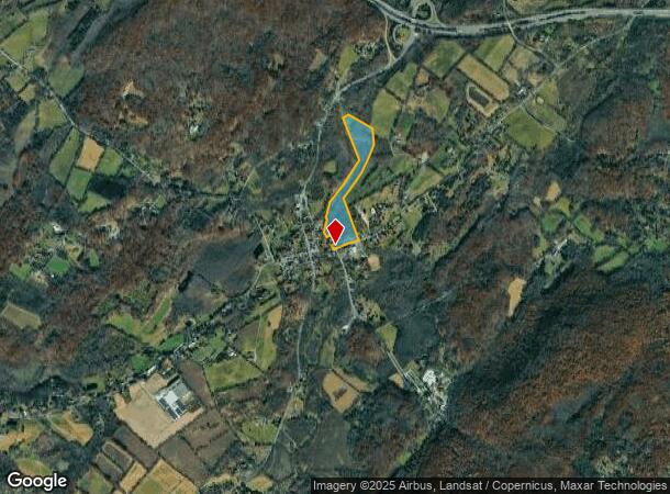 313 Johnsonburg Rd, Blairstown, NJ Parcel Map