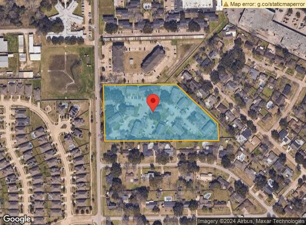  2701 Old Alvin Rd, Pearland, TX Parcel Map