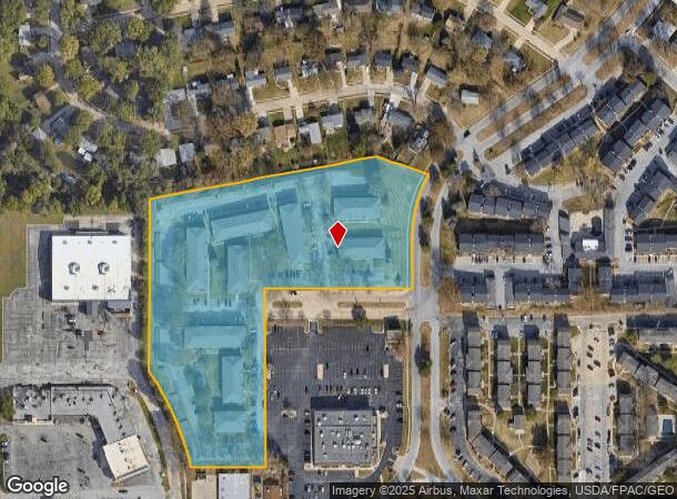 3111 N 100Th Plz, Omaha, NE Parcel Map