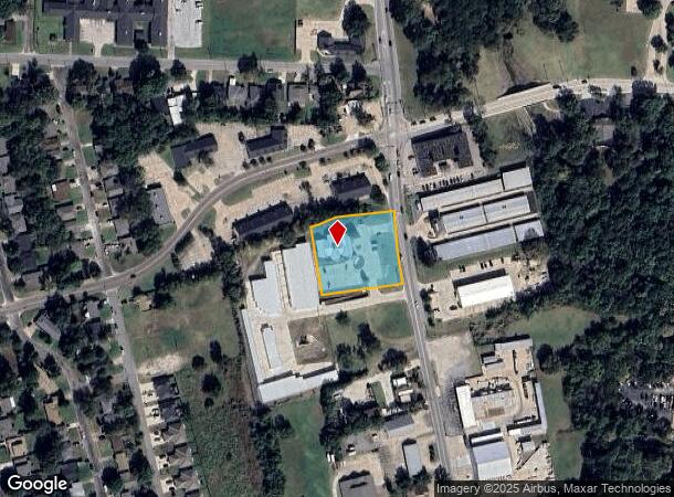 2500 N Travis St, Sherman, TX Parcel Map