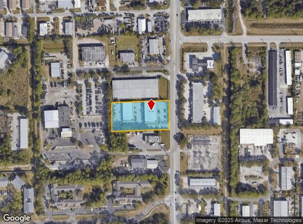 630 S Wickham Rd, Melbourne, FL Parcel Map