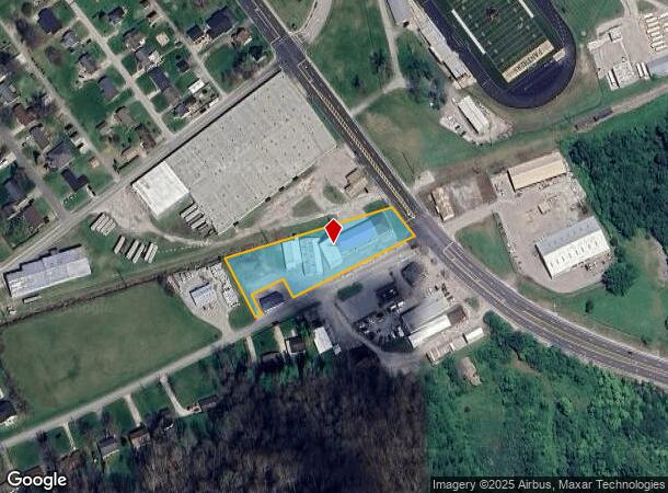 602 Park Ave, Carrollton, KY Parcel Map