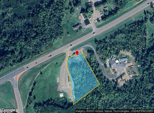 25135 Us Highway 2, Mason, WI Parcel Map