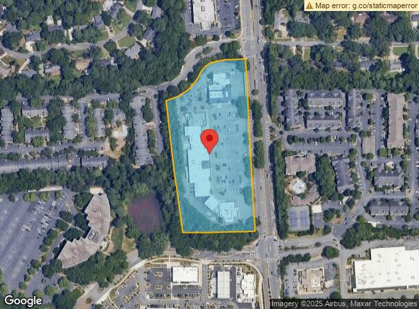  4778 Ashford Dunwoody Rd, Atlanta, GA Parcel Map