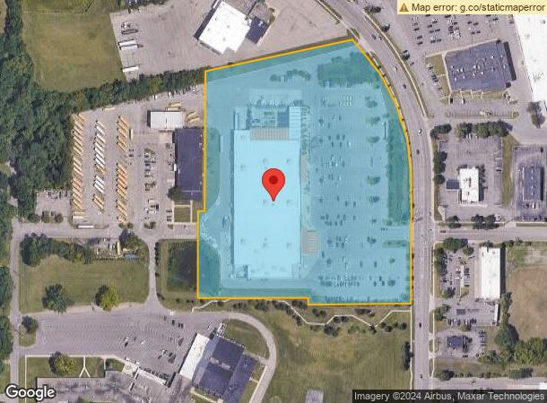  1400 N Wisner St, Jackson, MI Parcel Map