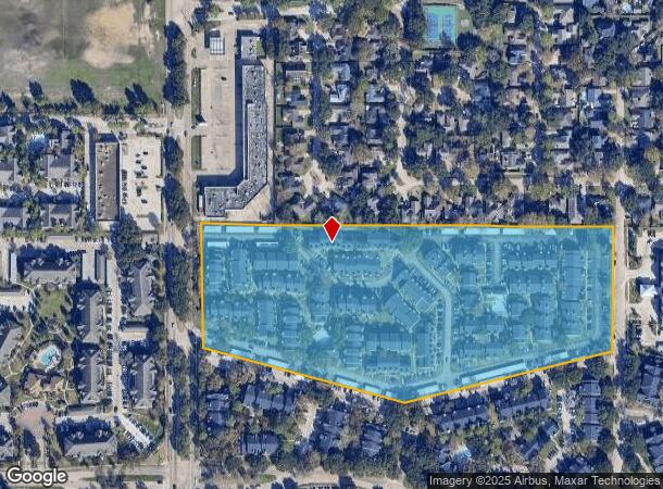  1822 Barker Cypress Rd, Houston, TX Parcel Map