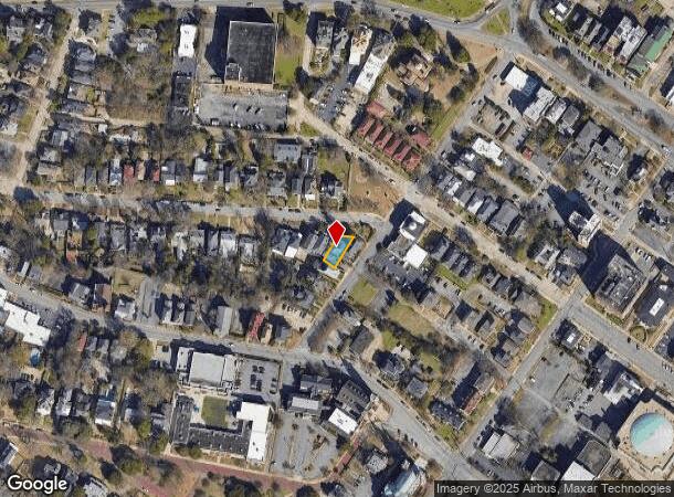  912 Magnolia St, Macon, GA Parcel Map