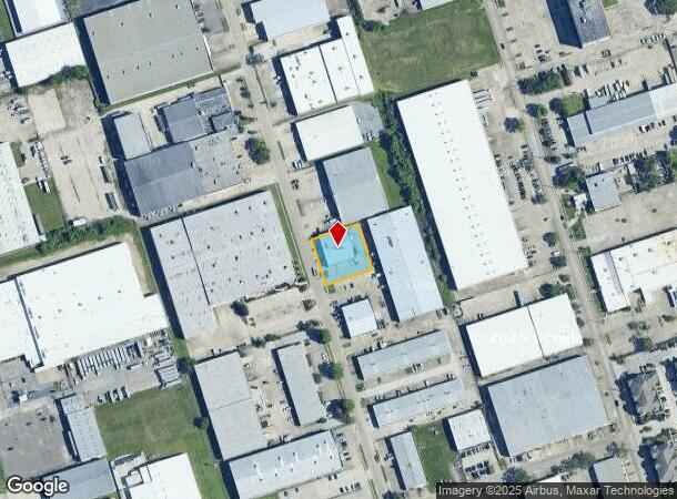  629 Distributors Row, New Orleans, LA Parcel Map