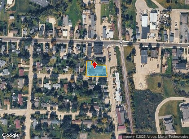 W208n16761 S Center St, Jackson, WI Parcel Map