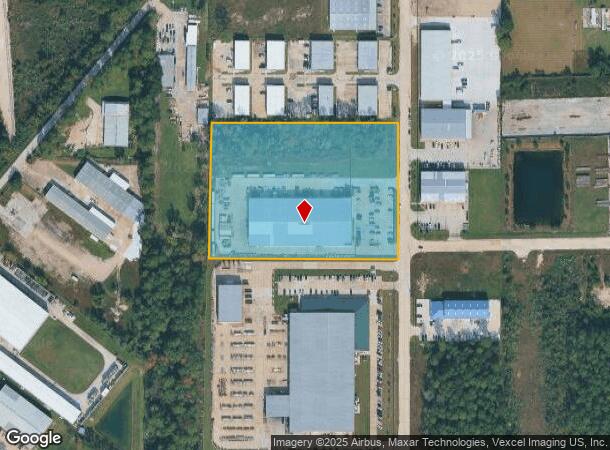  18703 Intercontinental Crossing Dr, Houston, TX Parcel Map