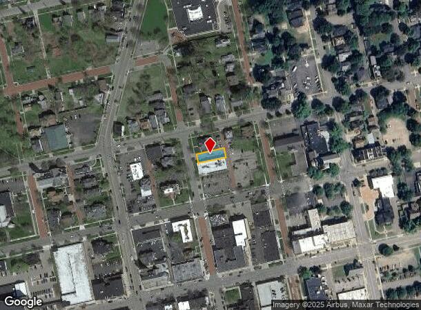 Pine St, Jamestown, NY Parcel Map