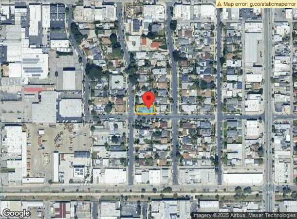  5502 Denny Ave, North Hollywood, CA Parcel Map