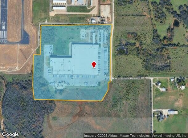 2500 Westcourt Rd, Denton, TX Parcel Map