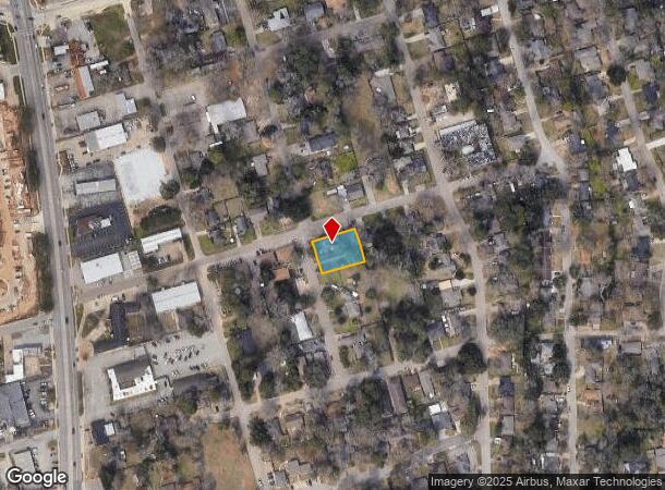  407 W Semands St, Conroe, TX Parcel Map