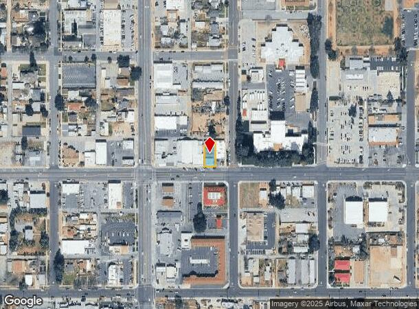 480 E Sixth St, Beaumont, CA Parcel Map