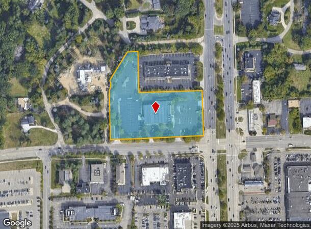  1116 W Long Lake Rd, Bloomfield Hills, MI Parcel Map