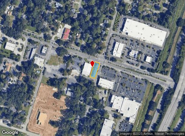  1713 E Victory Dr, Savannah, GA Parcel Map