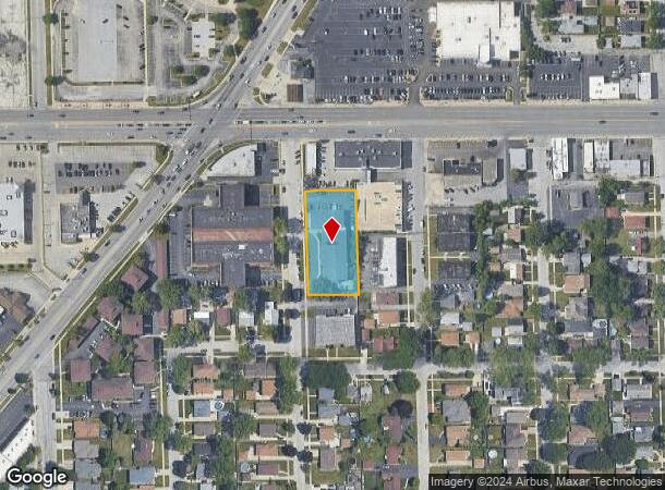  9525 Mayfield Ave, Oak Lawn, IL Parcel Map