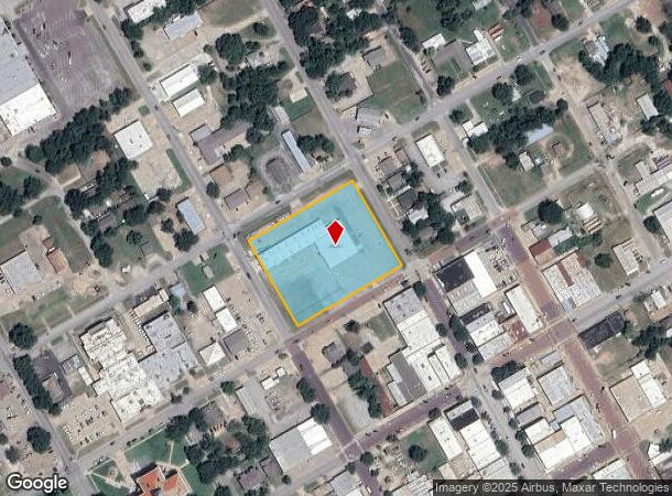 500 N Beaton St, Corsicana, TX Parcel Map